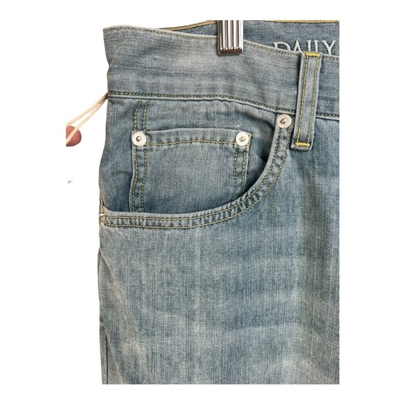 Daily Blue MOOD in Echo Wash Rigid Relaxed Straight Leg Denim Jean AG NEW $313 - Picture 7 of 16